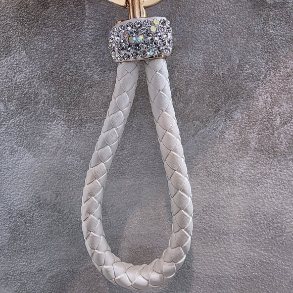 Boutique Crystal Owl Bag Charm and/or Keychain - New - Picture 4 of 5